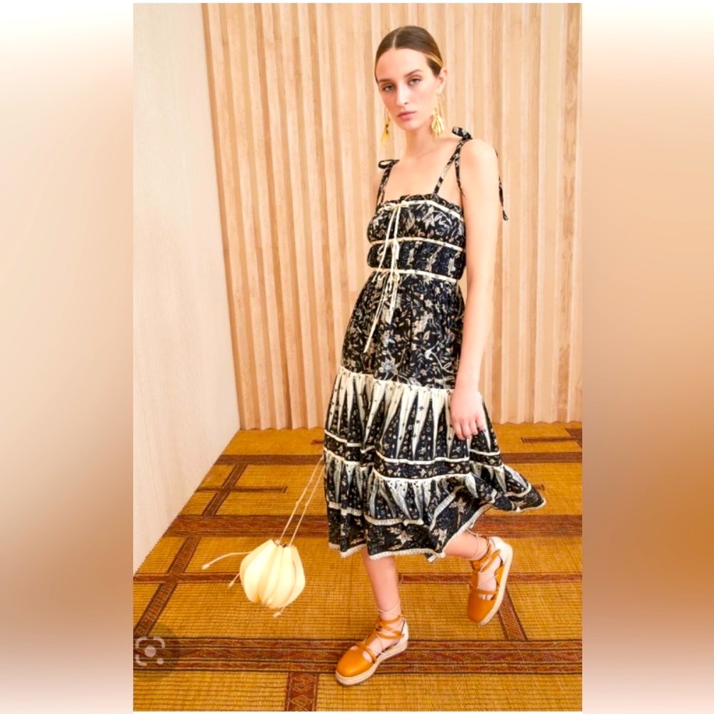 NWT Ulla Johnson Indah midi dress size 2